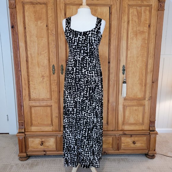 NY Collection Maxi Stretchy Sleeveless Dress. Size M - Picture 8 of 13